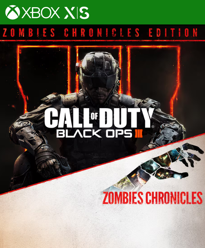 CALL OF DUTY BLACK OPS 3 ZOMBIES CHRONICLES EDITION XBOX ONE | XBOX SERIES X/S