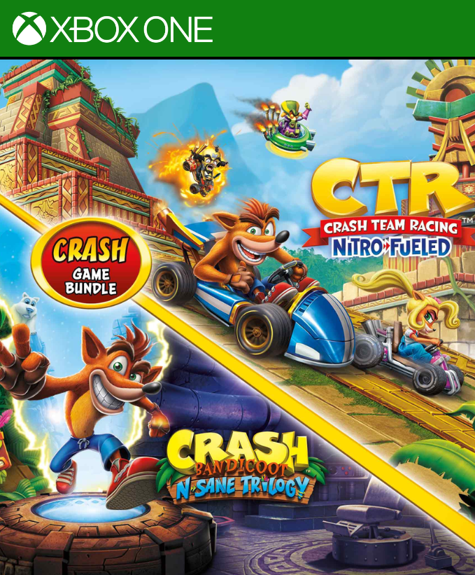 CRASH CTR + CRASH BANDICOOT TRILOGY XBOX ONE | XBOX SERIES X/S