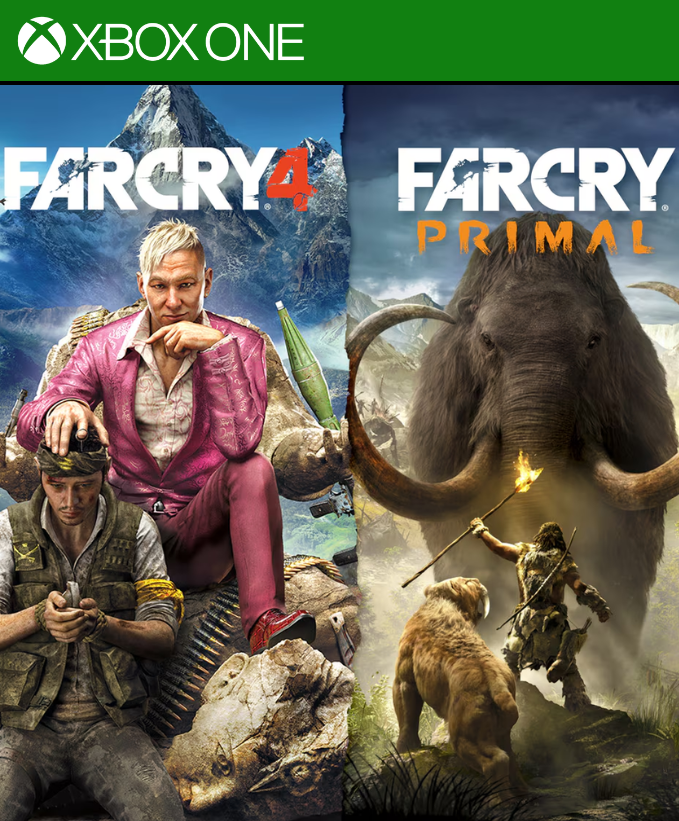 FAR CRY 4 + FAR CRY PRIMAL XBOX ONE | XBOX SERIES X/S