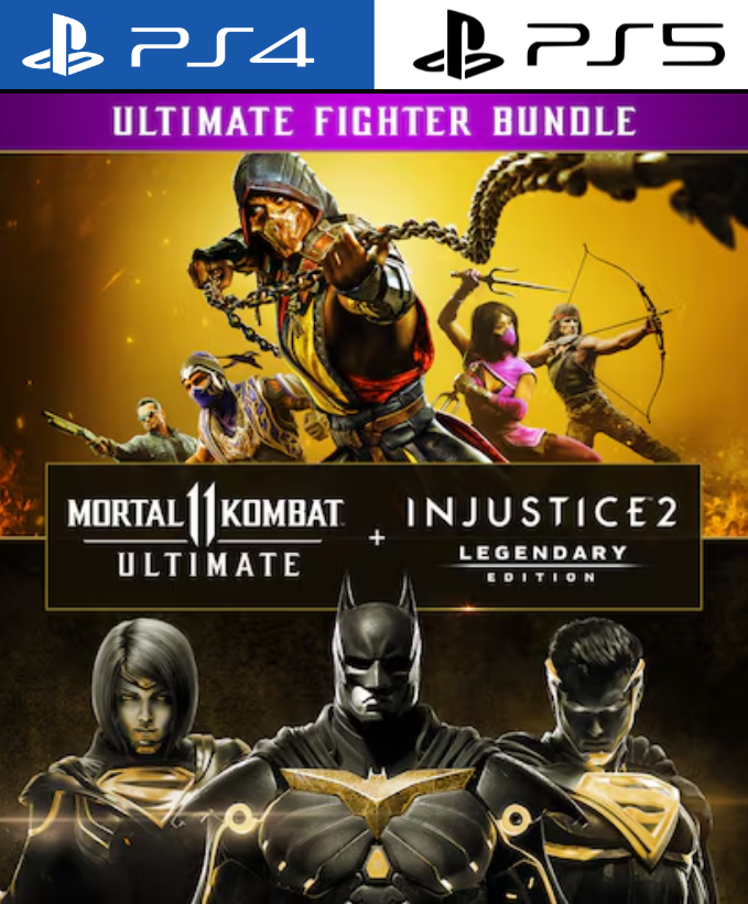 MORTAL KOMBAT 11 ULTIMATE + INJUSTICE 2 PS4 | PS5