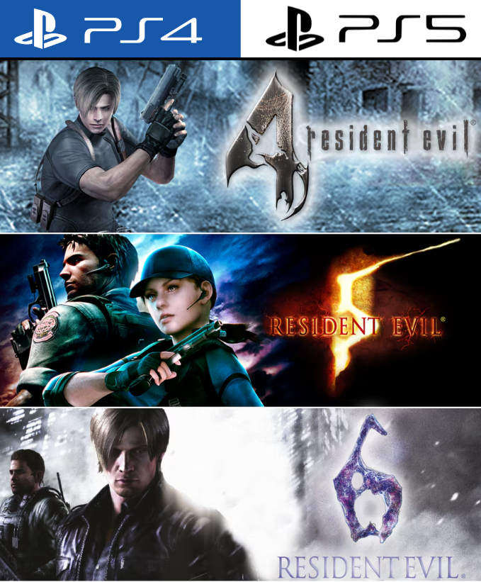 RESIDENT EVIL COMBO TRIPLE PACK PS4 | PS5