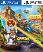 CRASH CTR + CRASH BANDICOOT TRILOGY PS4 | PS5