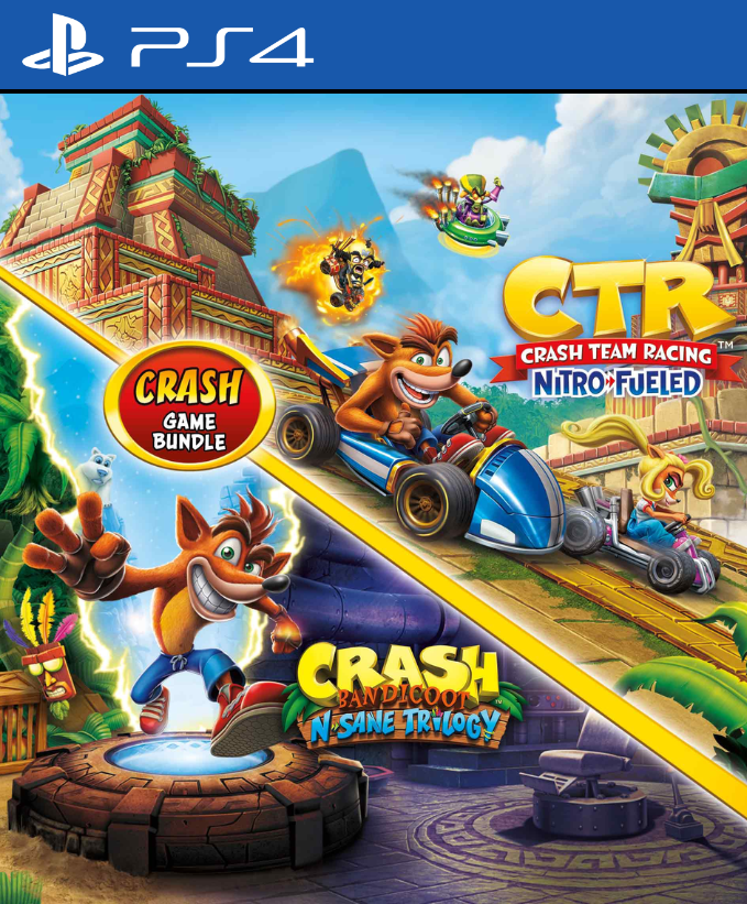 CRASH CTR + CRASH BANDICOOT TRILOGY PS4 | PS5