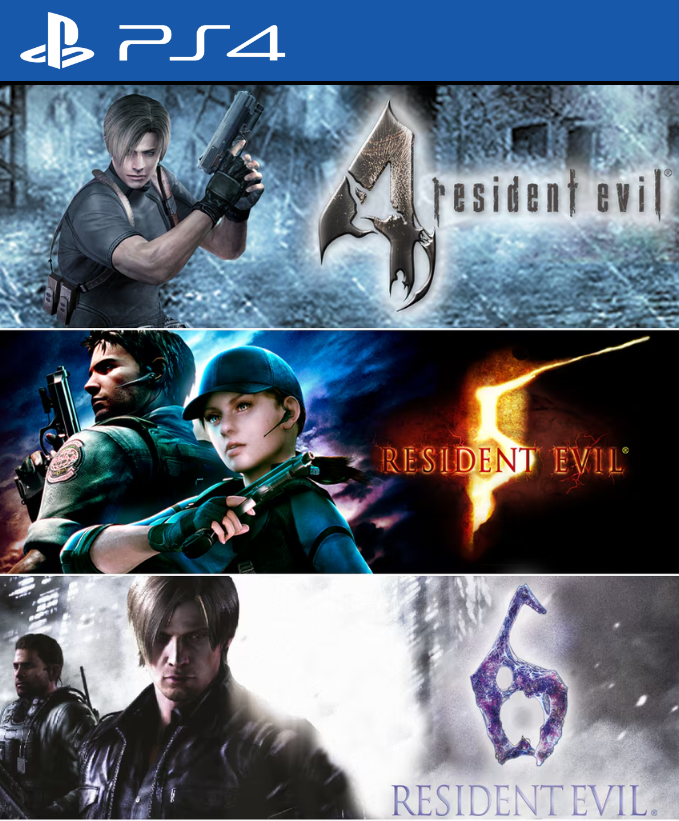 RESIDENT EVIL COMBO TRIPLE PACK PS4 | PS5