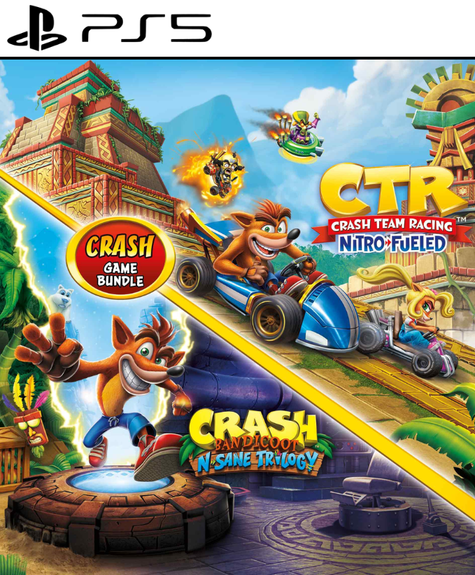 CRASH CTR + CRASH BANDICOOT TRILOGY PS4 | PS5