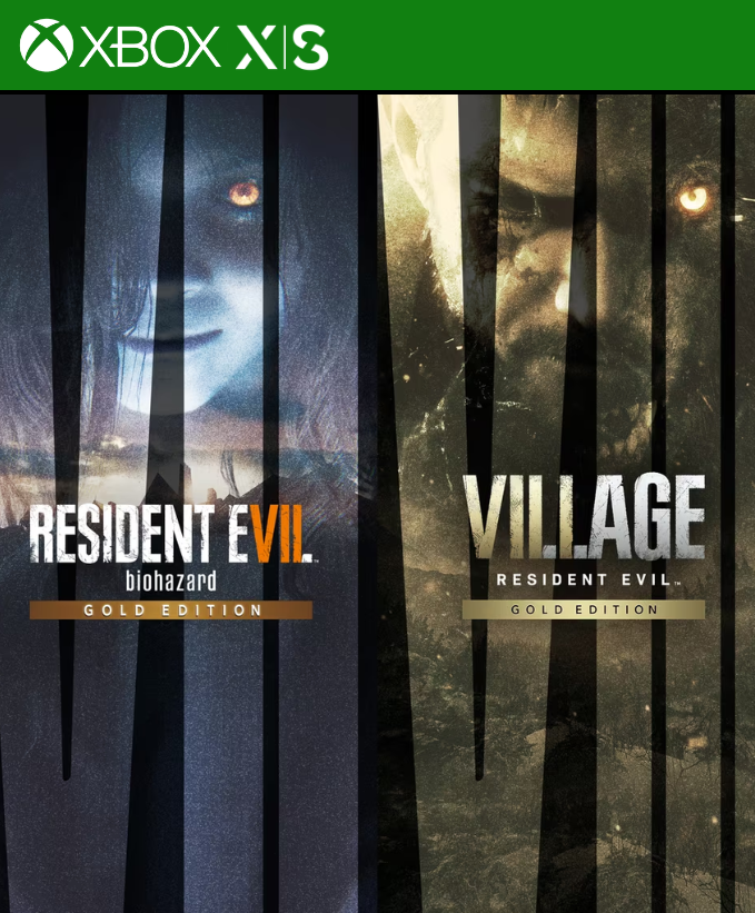 RESIDENT EVIL 7 + RESIDENT EVIL VILLAGE GOLD EDITION XBOX ONE | XBOX SERIES X/S | PC